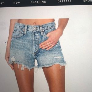 AGOLDE Parker vintage cut off shorts